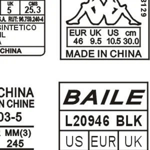 Marchio di saldatura a caldo in silicone con linguetta per calzature