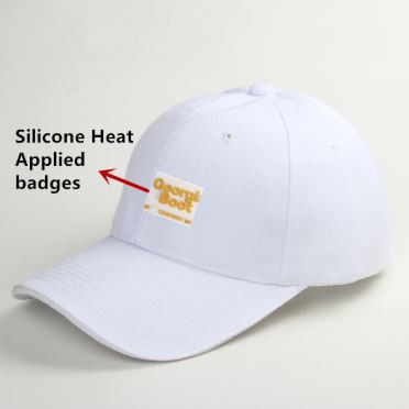 Distintivi in silicone per cappellini da baseball